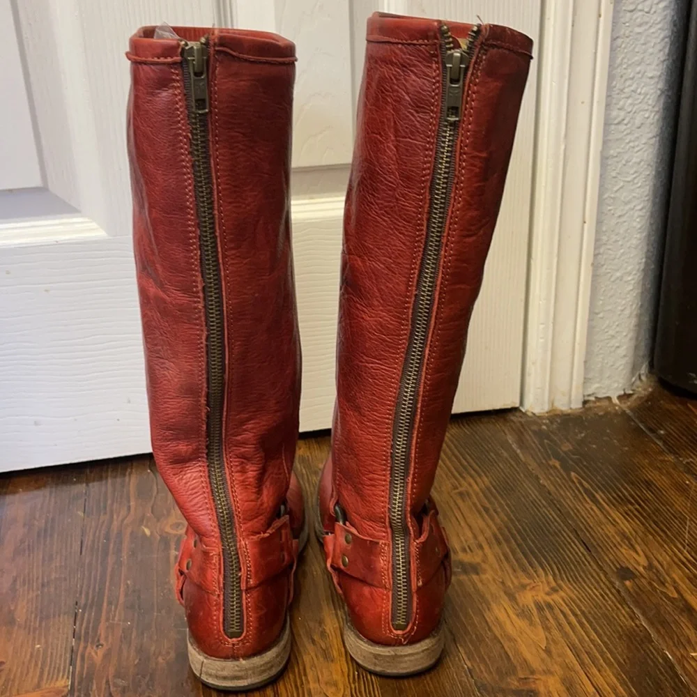 Frye zip up boots - Picture 3 of 9